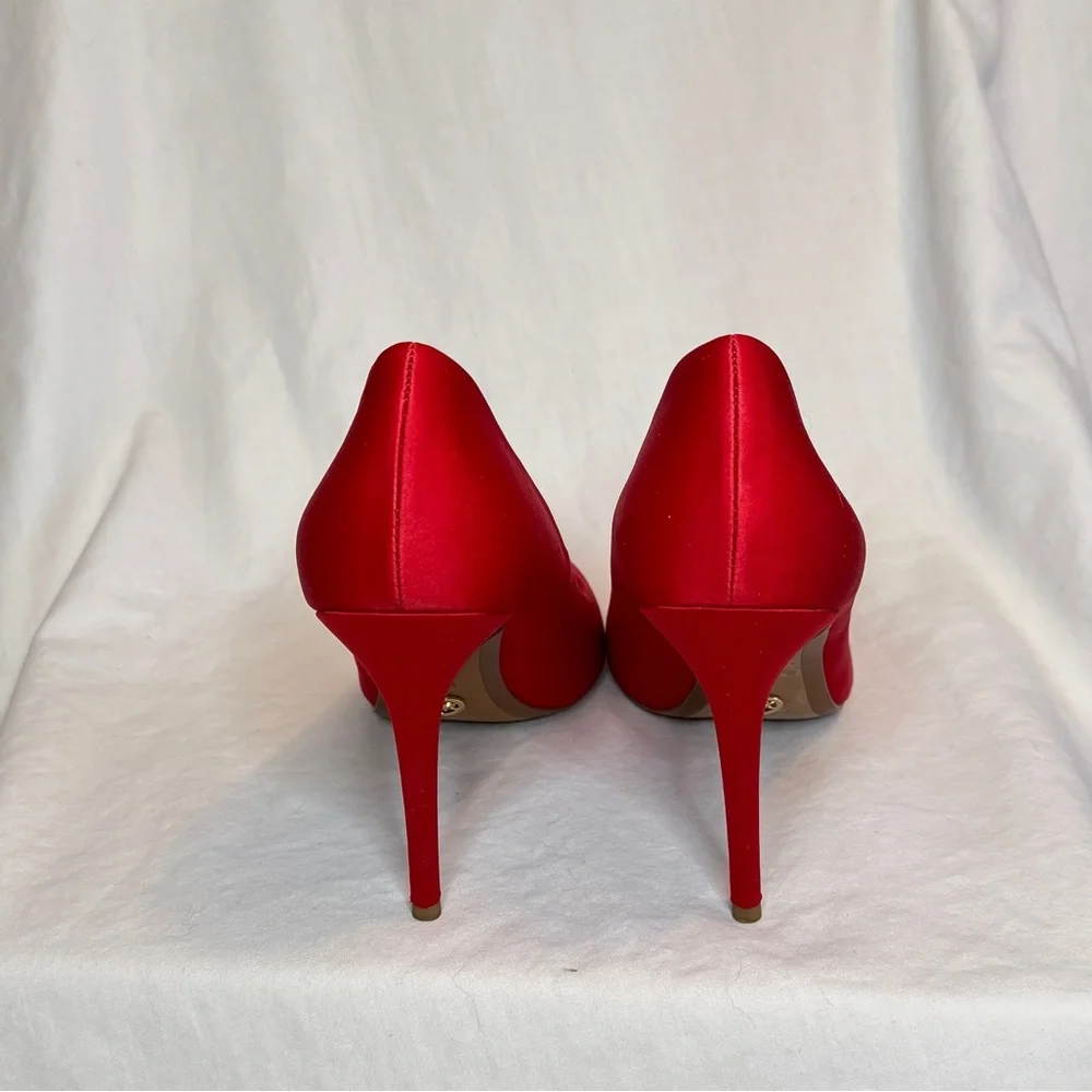 Michael Kors Claire Satin Pumps - Picture 5 of 7